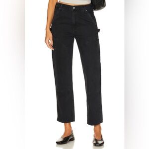 Agolde Rami Carpenter in Black Hole